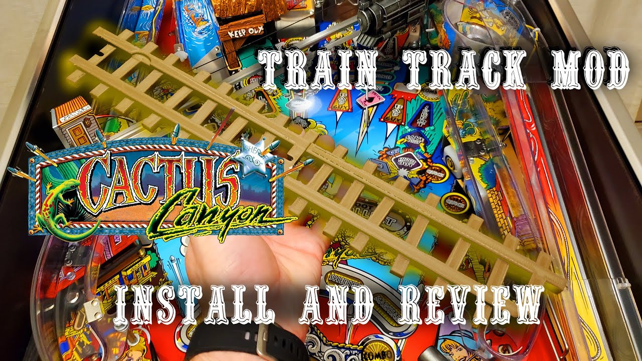 Cactus Canyon Remake Train Track Mod - Install and Review