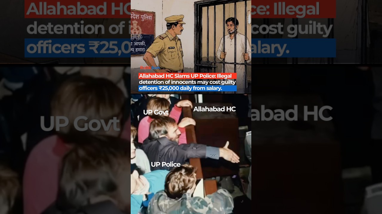 Allahabad HC Slams UP Police: ₹25,000 Daily Penalty for Illegal Detention
