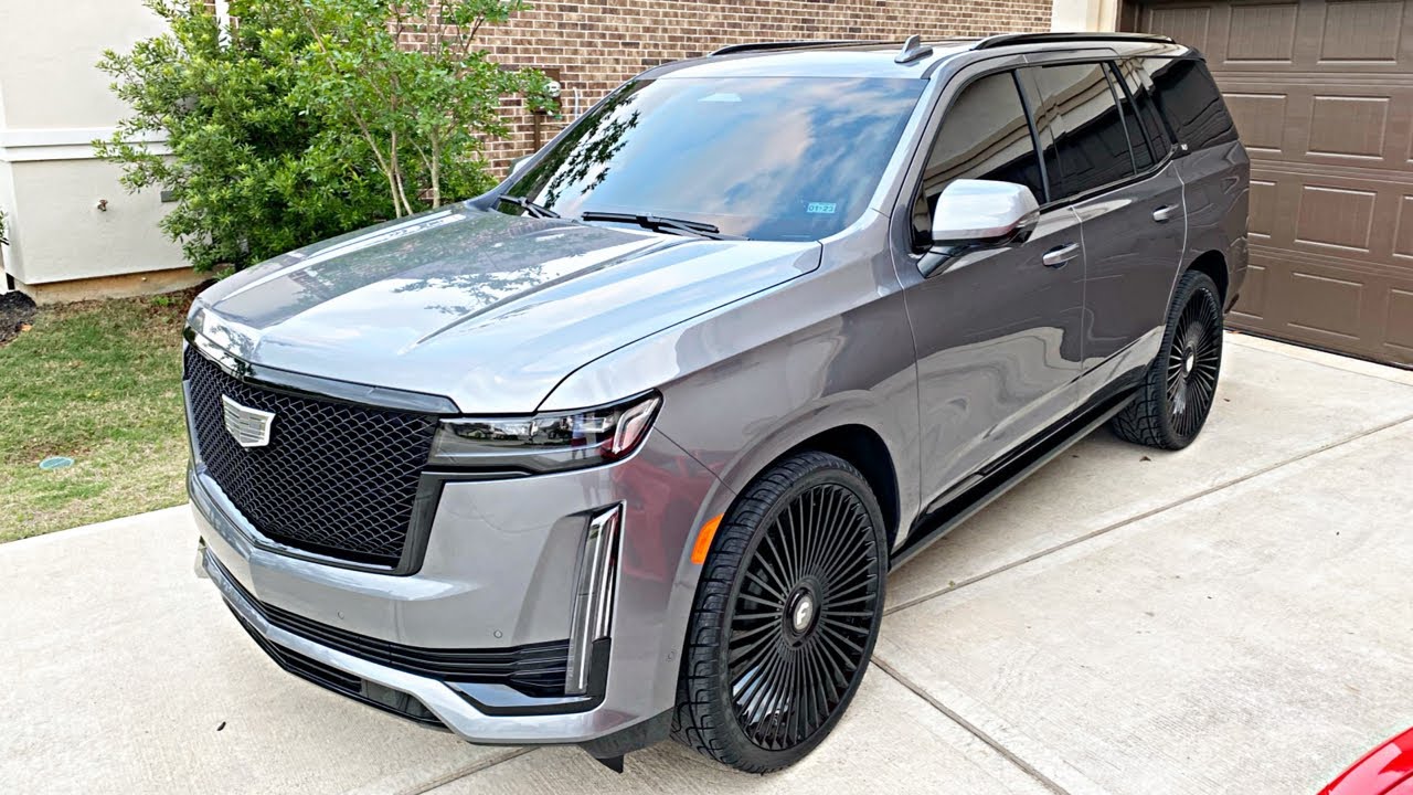 MY 2021 CADILLAC ESCALADE ON 26 INCH FORGIATO RIMS *SICK*