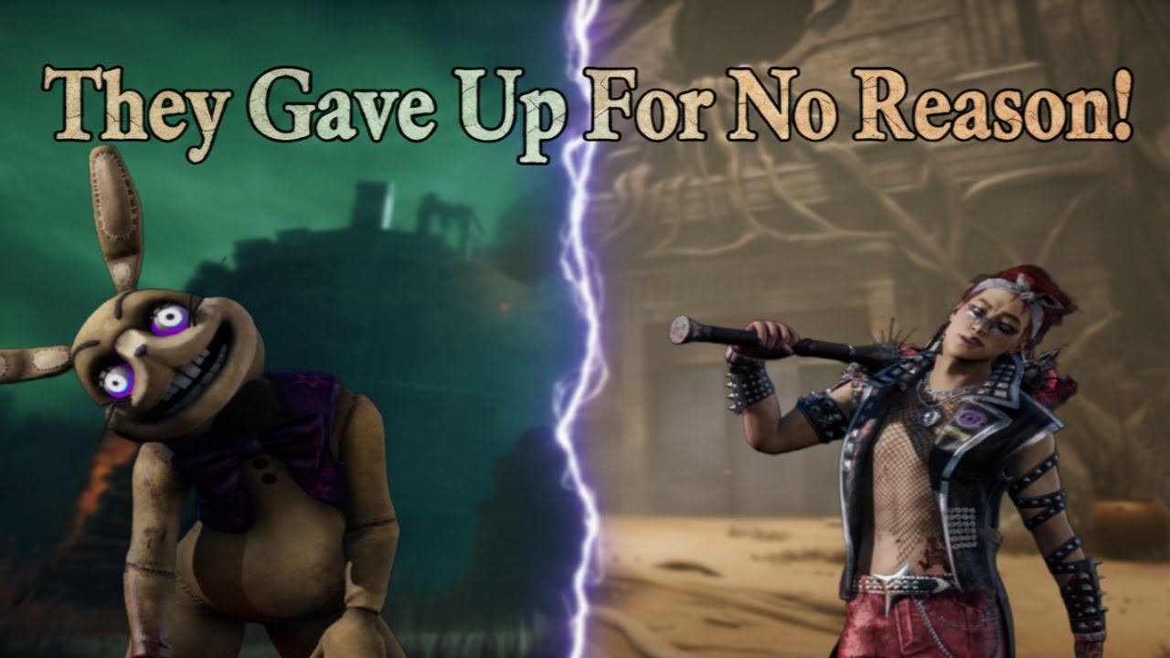 Survivors Are Giving Up TOO Easily! | Dead by Daylight