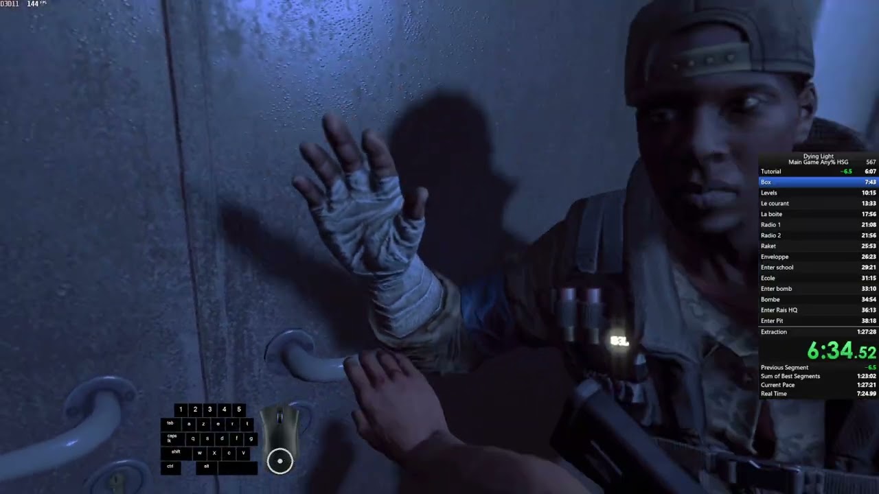 Dying Light Speedrun -  LRT 1:26:03 (Any% HSG, MG FS )