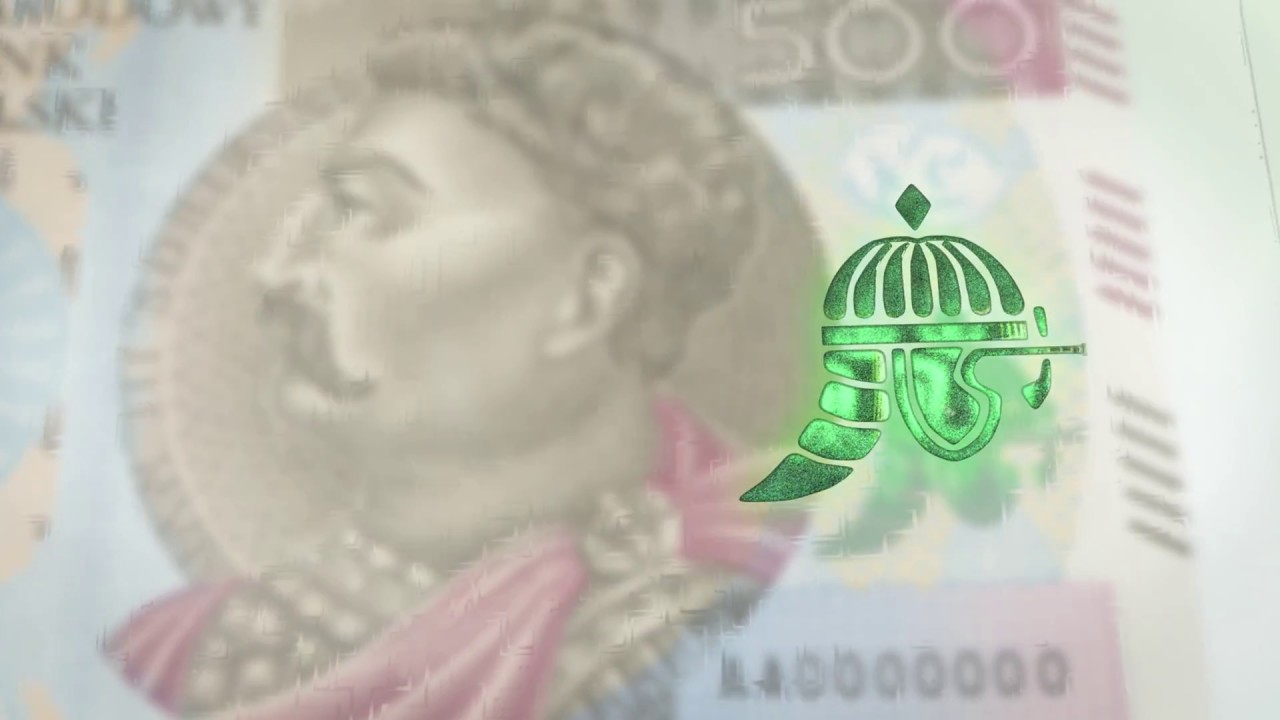 Banknot 500 zł: animacja prezentująca banknot o najwyższym nominale