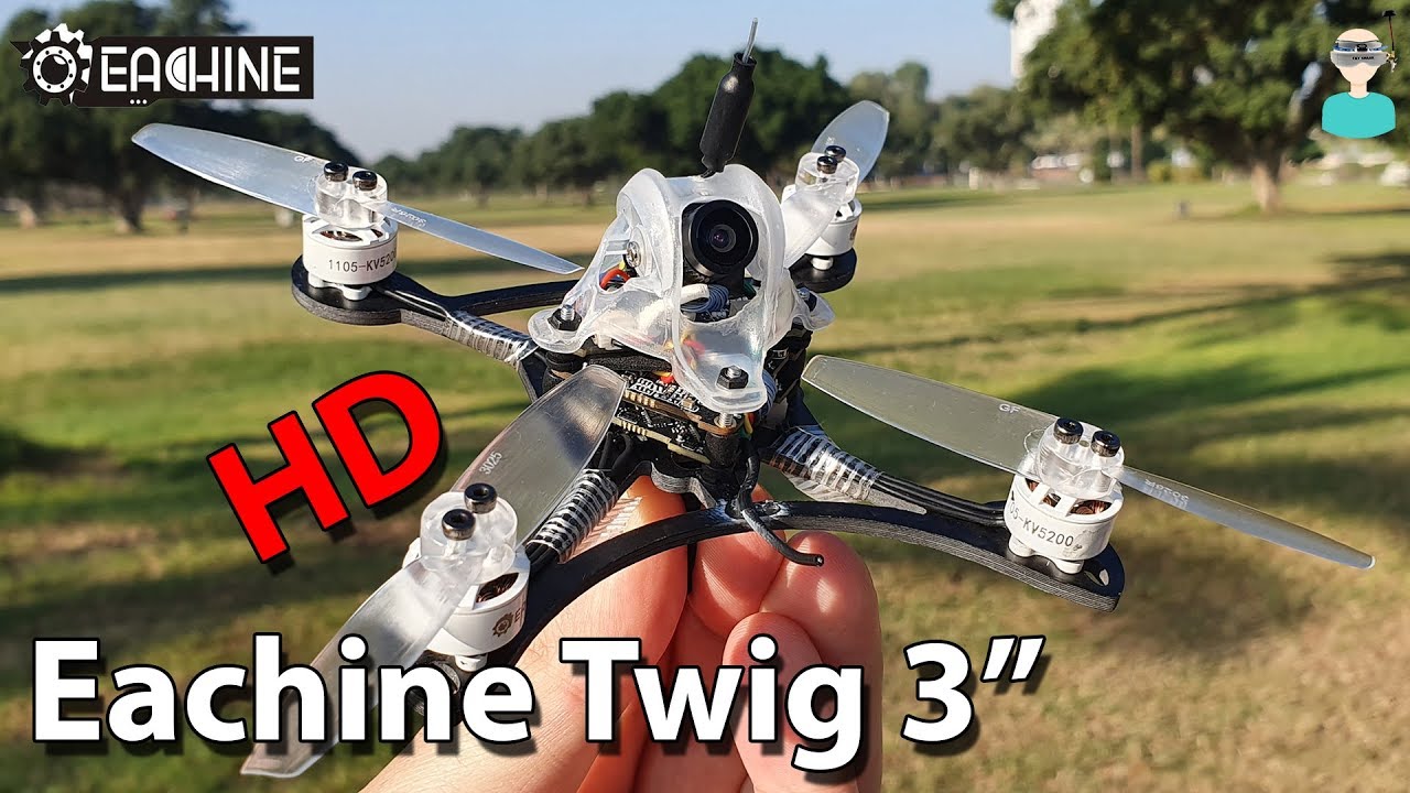 Eachine Twig HD 3 Inch Racer - Setup, Review & Flight Footage