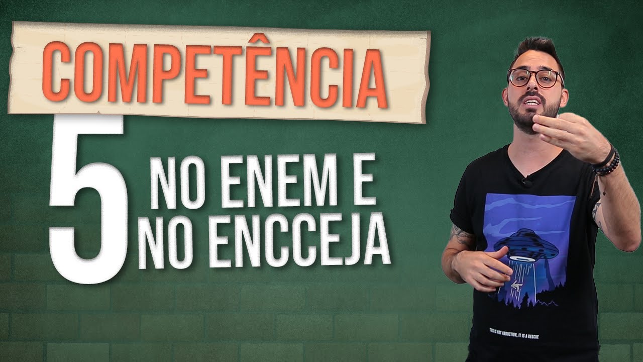 Compet&ecirc;ncia 5 no ENEM e no ENCCEJA