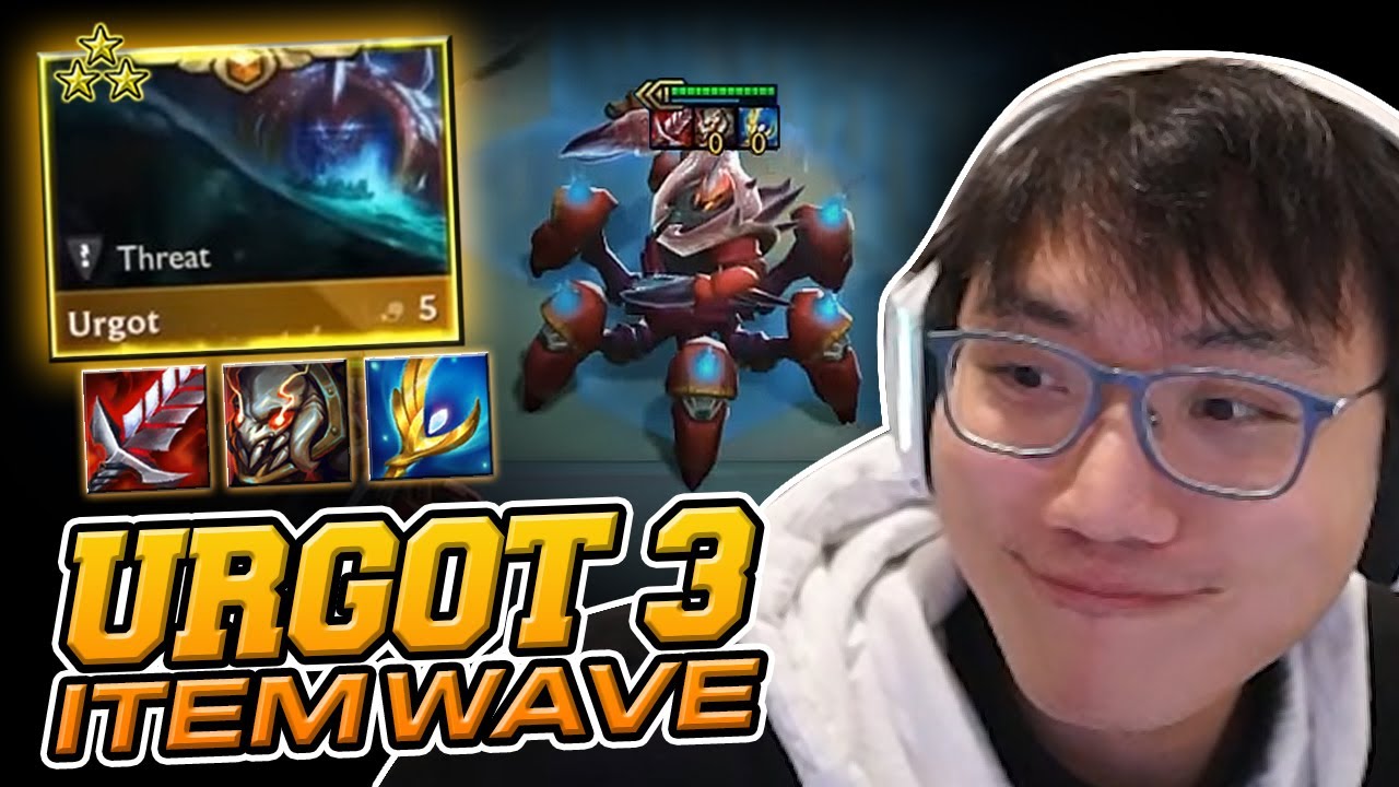 My Urgot 3's AOE Tidal Wave Hits For 99% Max HP And 100% Item Drop