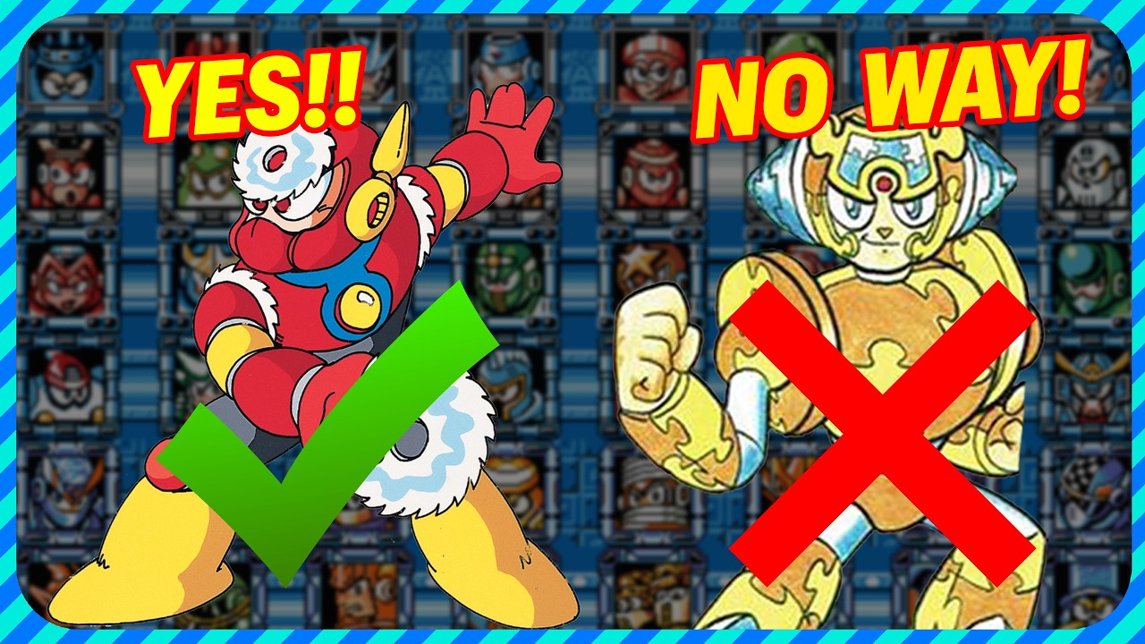 Роботы из Mega Man, которых не выбрали!! Дизайны Nintendo Power (и другие), не попавшие в финальн...