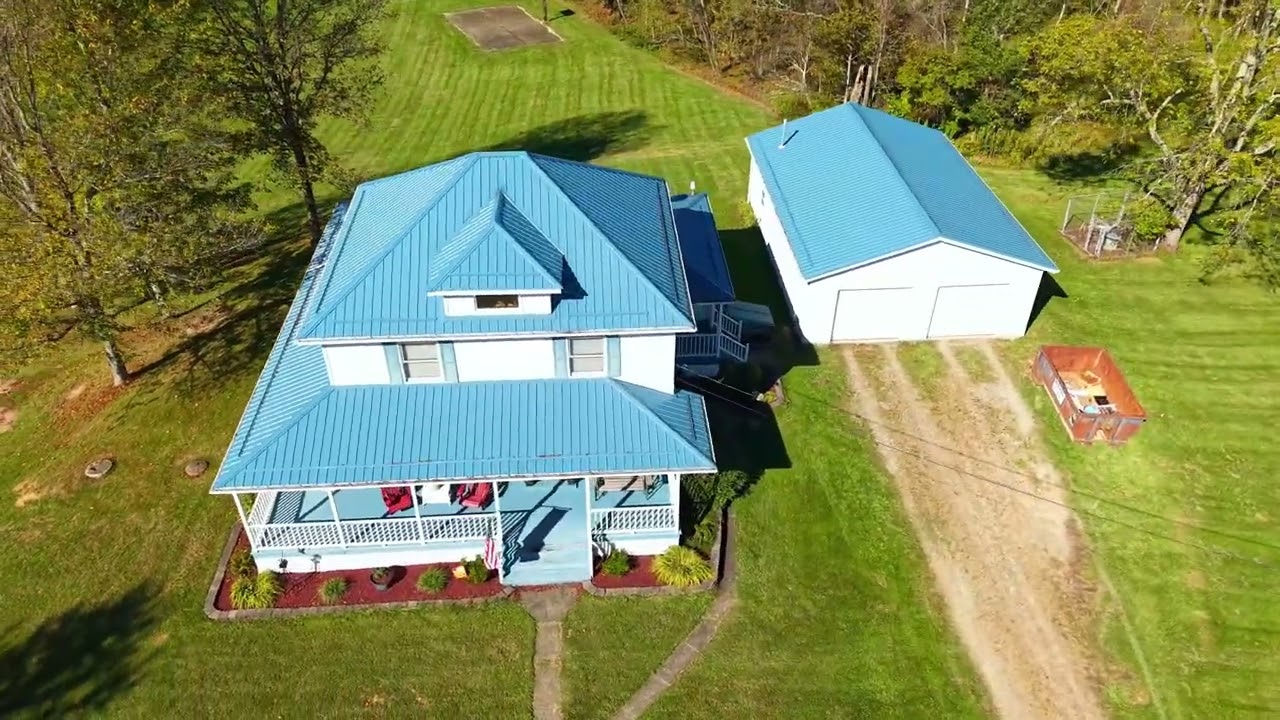 21.5 Acres for Sale in Noble County Ohio – Home, Pond, Trails & Timber | Wargo Road Retreat