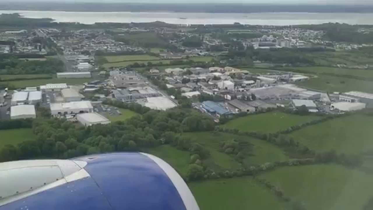 British Airways BA001 landing at Shannon Airport 03/06/2015  (A318)