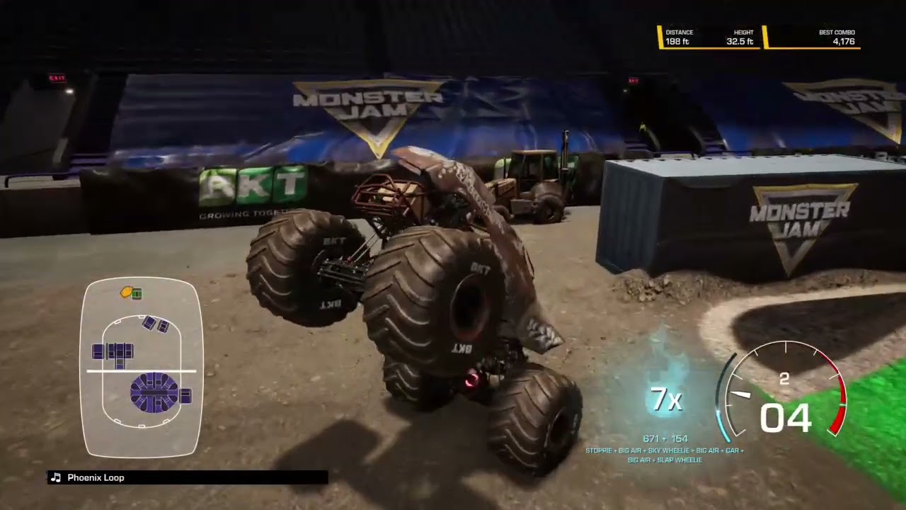 monster jam steel titans 2 Toronto freestyle (3)