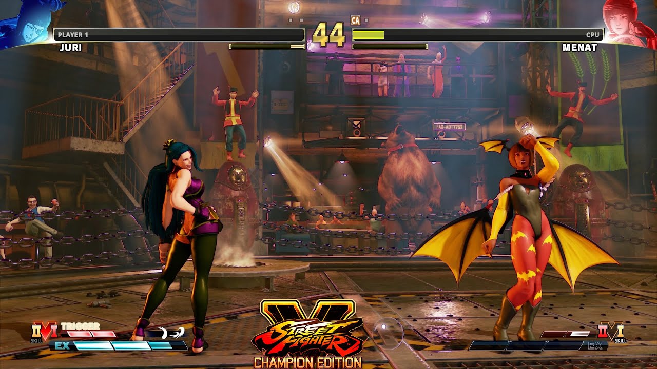 Street Fighter V: CE Juri vs Menat PC Mod #2