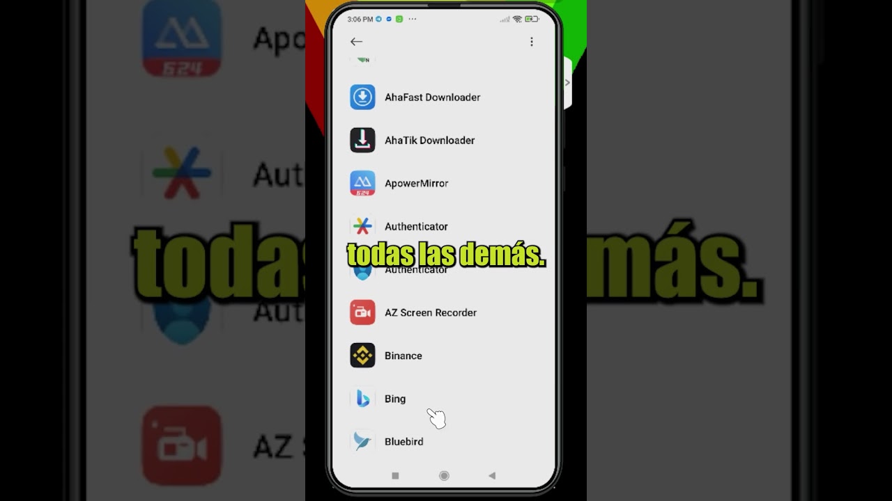 Ahorro de bateria de apps en android