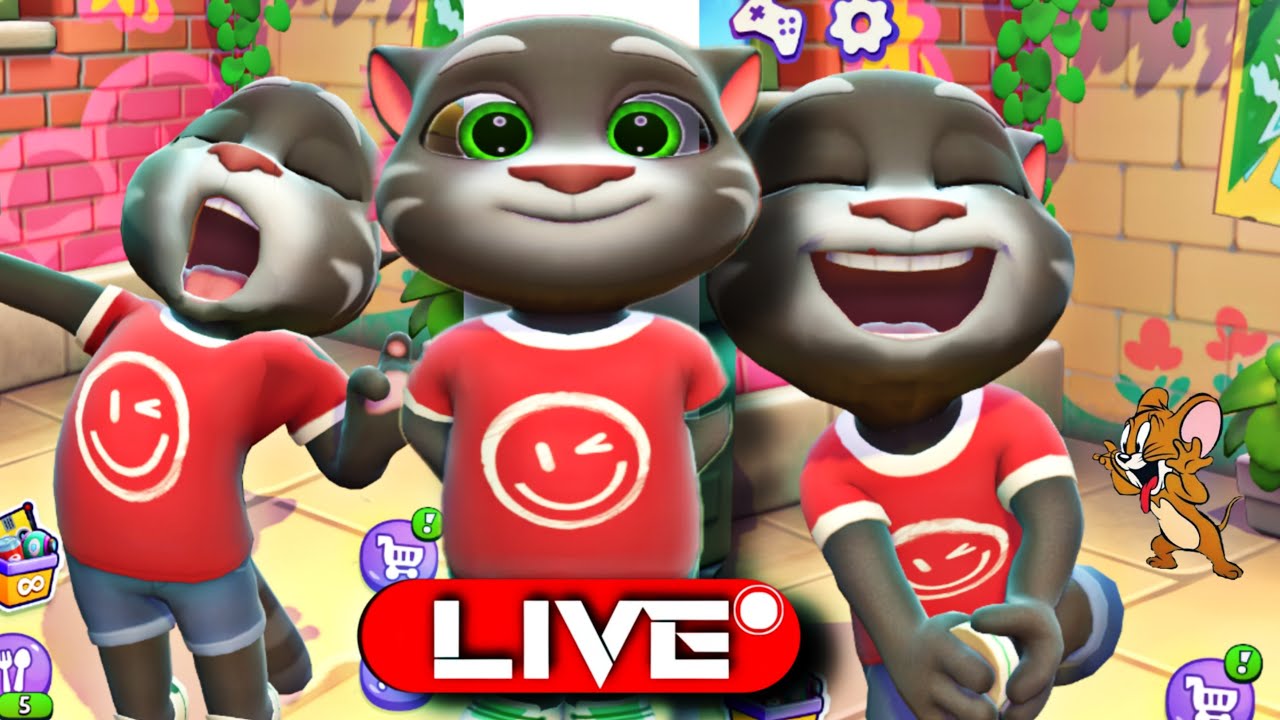LIVE 🛑 Funny talking tome. 😸😂 full enjoying viral video comedy 🤡🤪