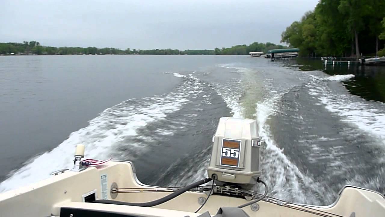 1968 larson Runabout with 68 Evinrude 55hp