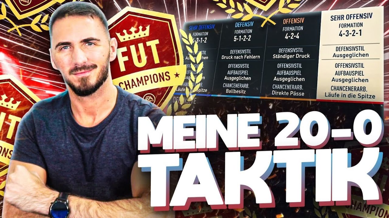 FIFA 23: MEINE 20-0 TAKTIKEN, FORMATIONEN & ANWEISUNGEN - DER BETON IST TROCKEN! | TAKTIK TUTORIAL