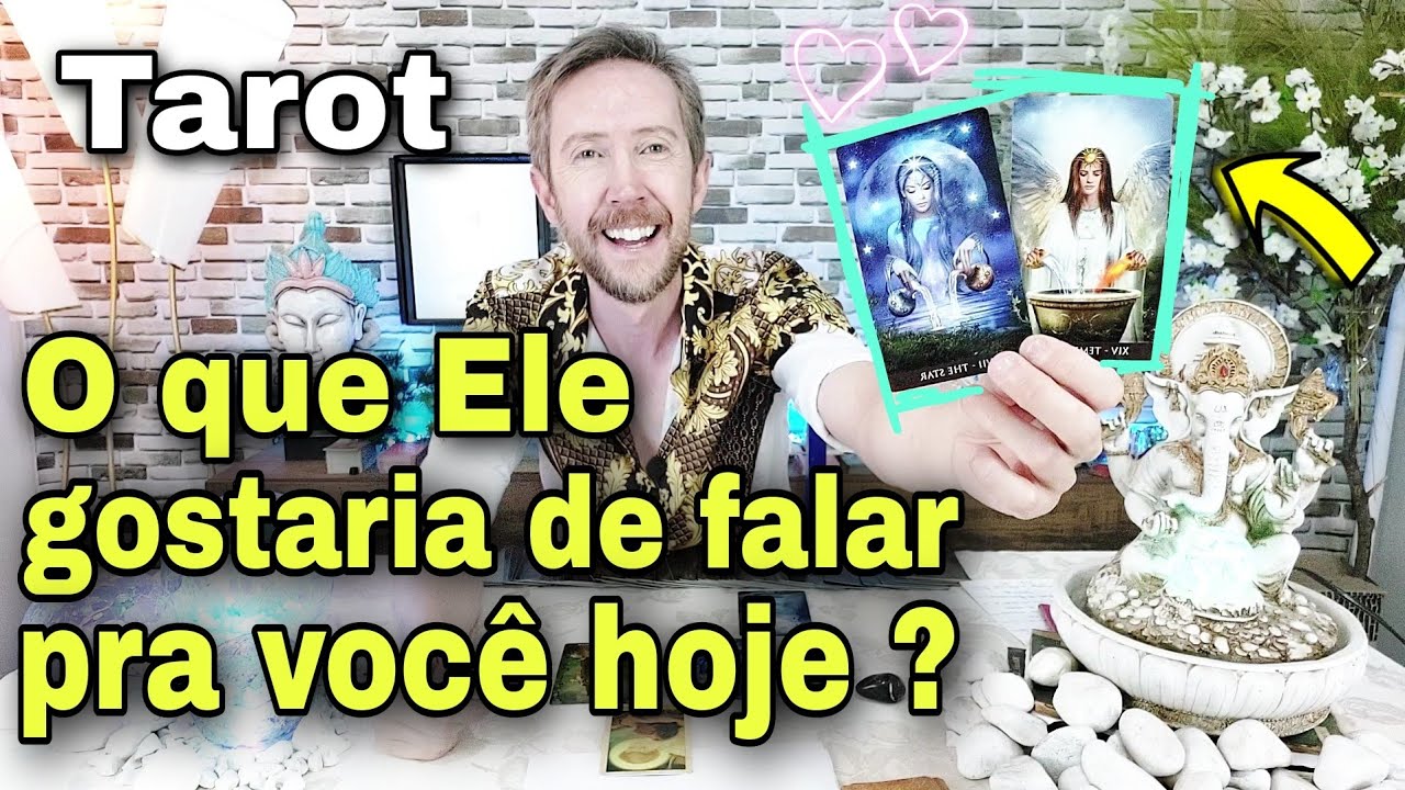 O que ele gostaria de falar pra você hoje ? O que ele gostaria de ouvir de você?O que ele sente hoje