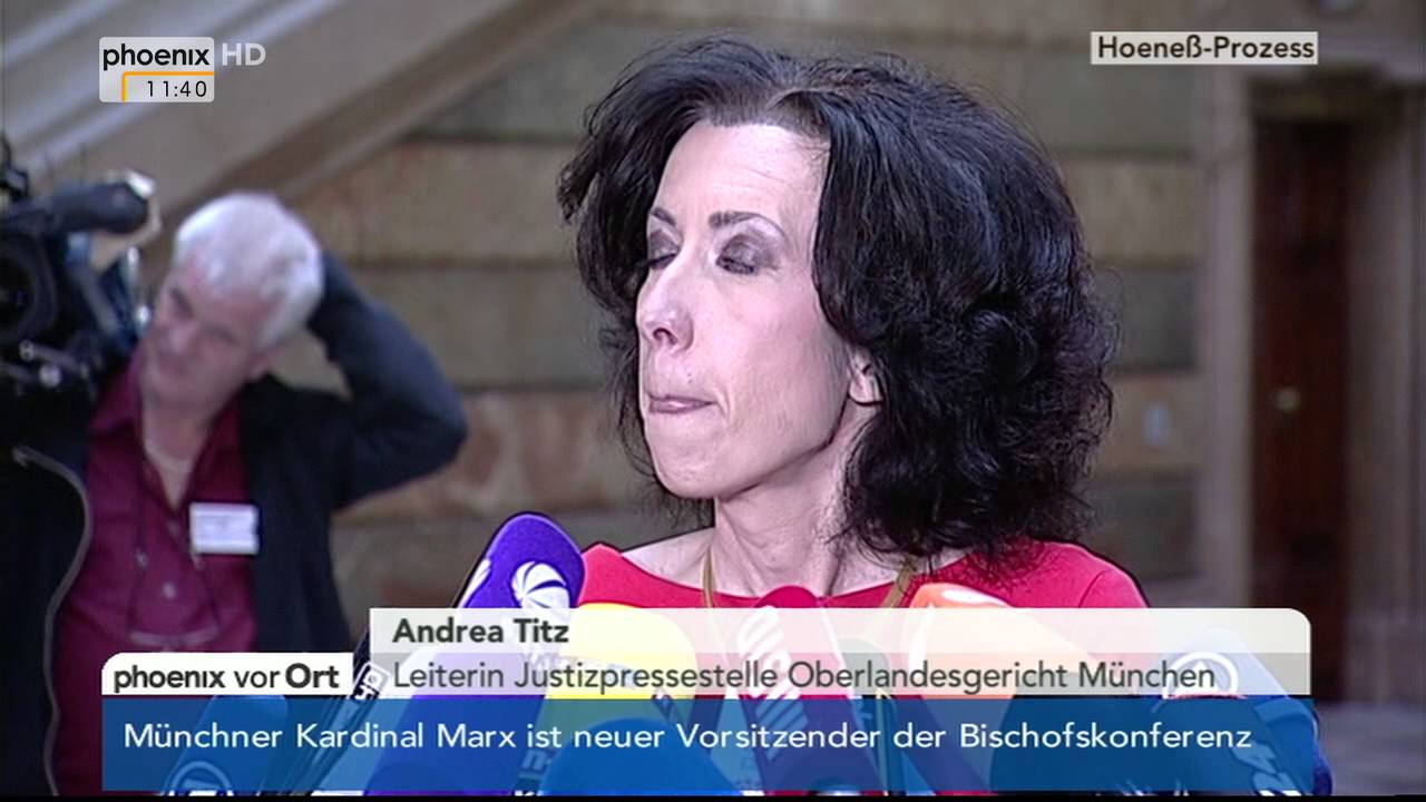 Hoeneß-Prozess: Statements von Andrea Titz & Ken Heidenreich am 12.03.2014
