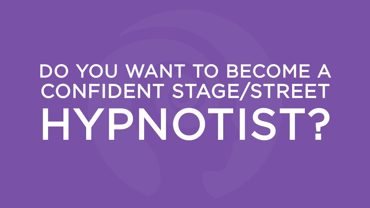 Course spotlight: Stage hypnosis 101 - Online hypnosis training courses