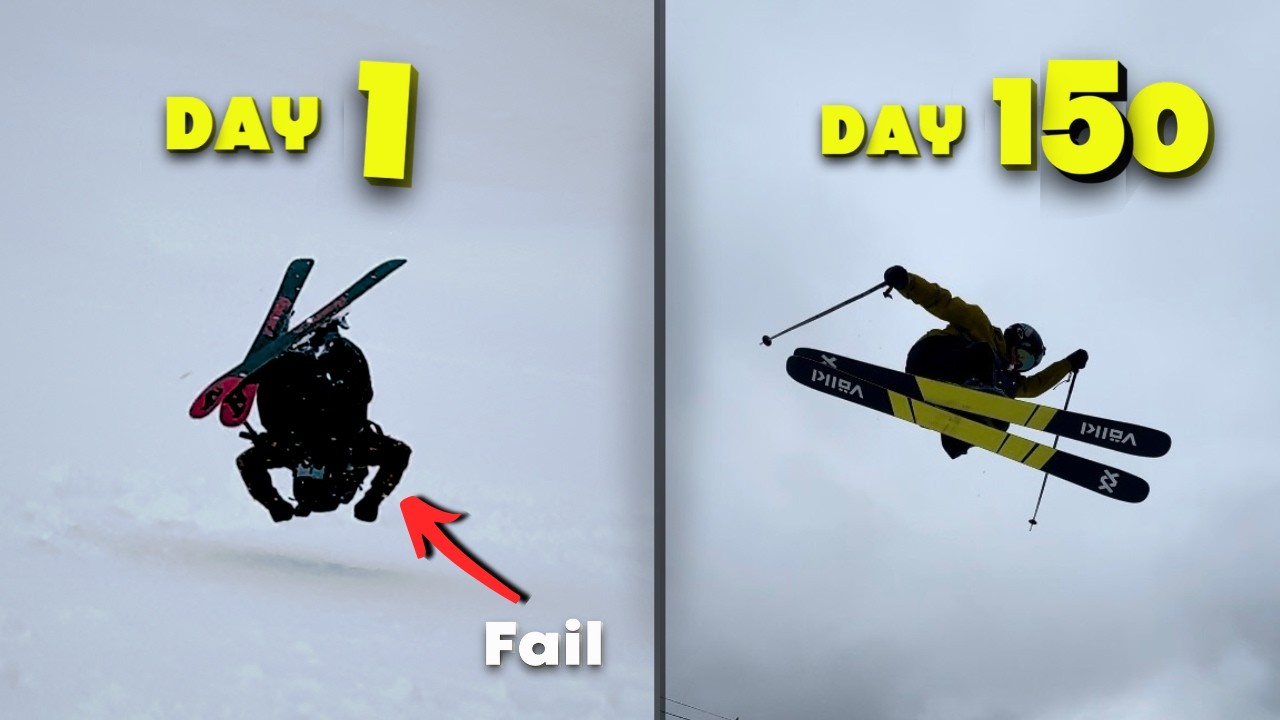 How I went from BEGINNER to ADVANCED Skier in 2 YEARS