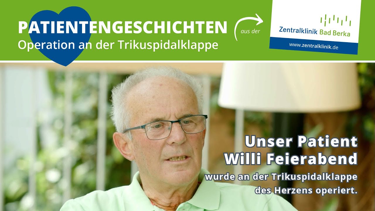 Ersatz der Trikuspidalklappe: Erfahrungsbericht unseres Patienten W. Feierabend
