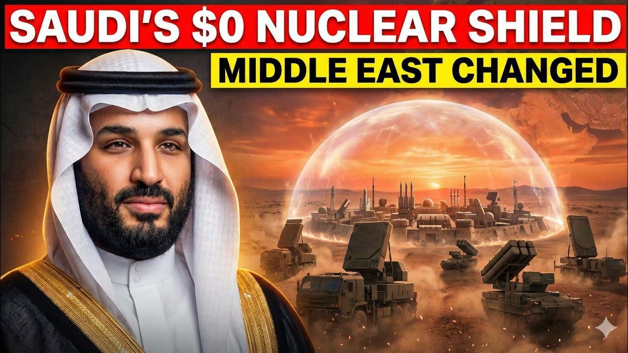 Saudi Arabia’s $0 Nuclear Shield — The Deal That Changed the Middle East