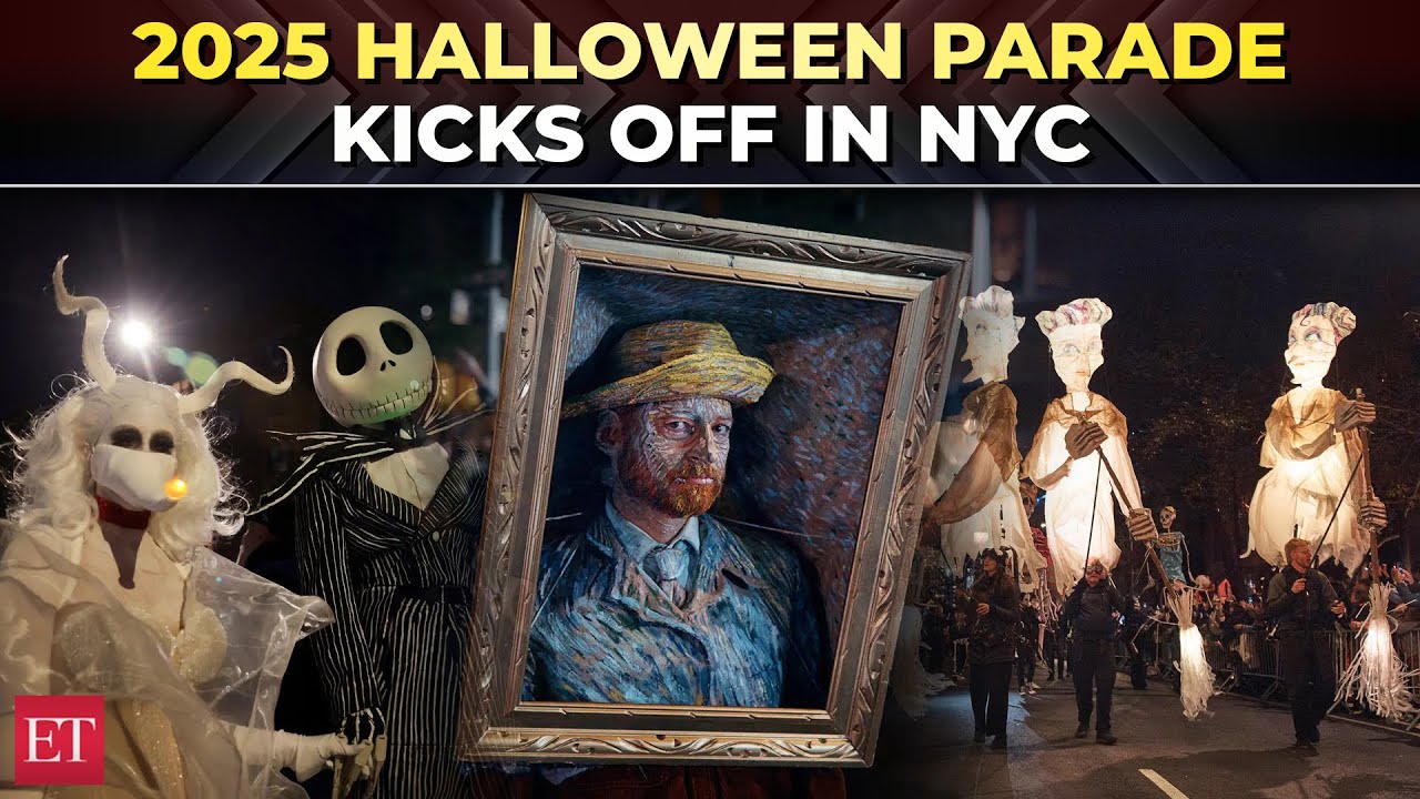 'A night of magic and masks': 2025 Halloween parade kicks off in NYC’s Greenwich village