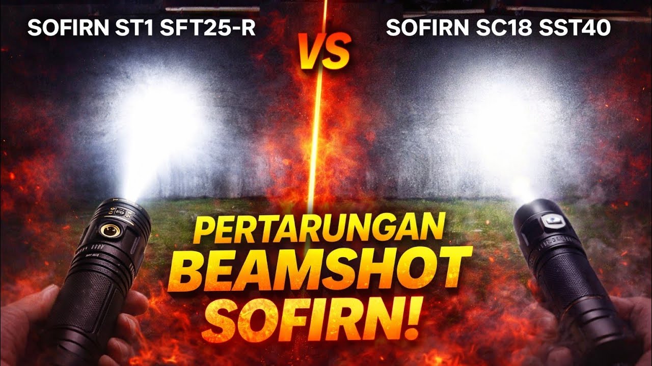 Миниатюрный фонарик BEAM SHOT FLASHLIGHT MINI SOFIRN ST1 SR20 MINI IF19 SC13 SC18‼️