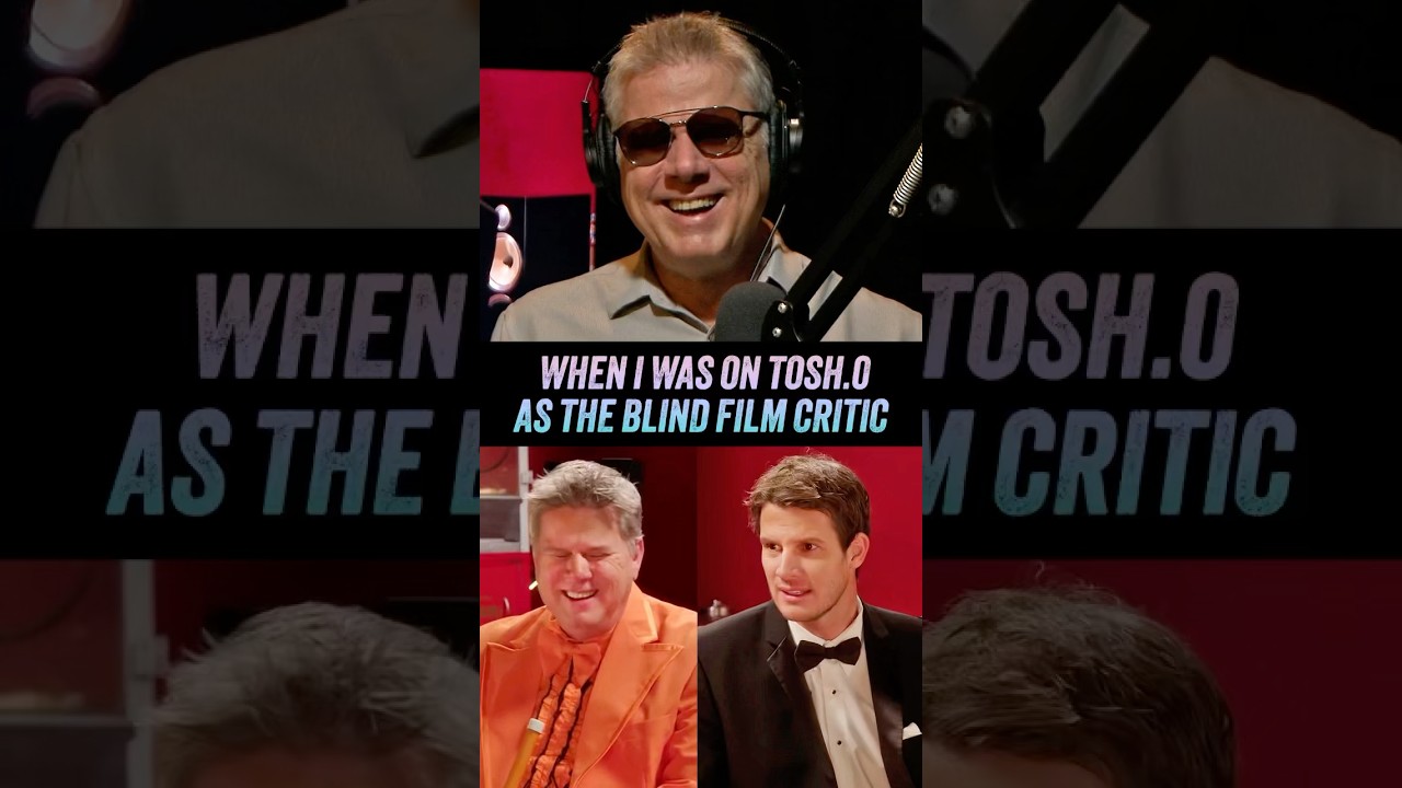 When I Was On Tosh.0 As The Blind Film Critic