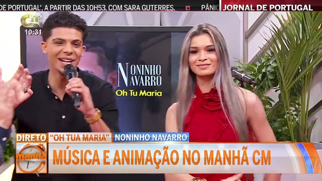 Noninho Navarro - Oh Tu Maria - Manhãs CM - CMTV