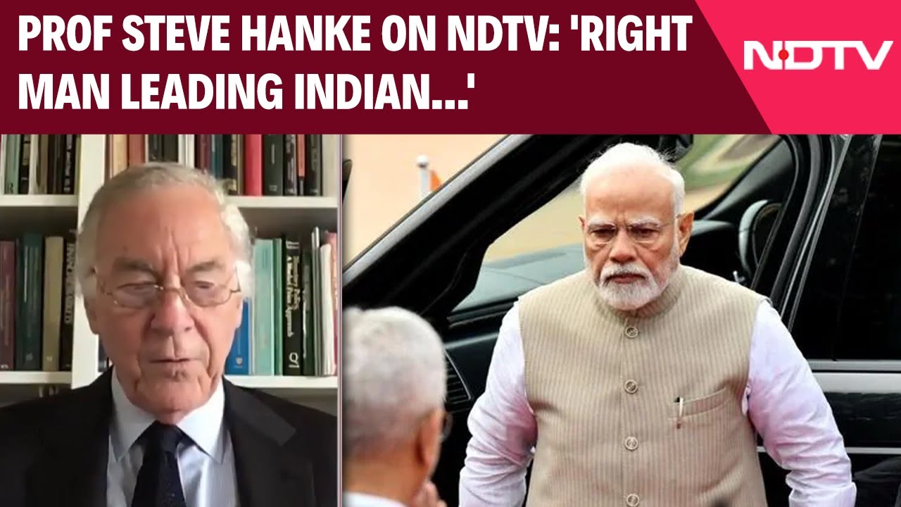 Trump News | Prof Steve Hanke On NDTV: 'Right Man Leading Indian Foreign Ministry'