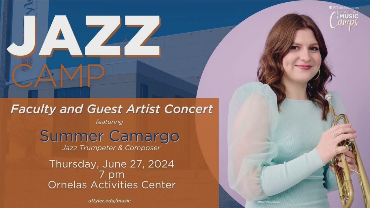 Professional Jazz Trumpeter and Composer teaches the next generation at UT Tyler's Jazz Camp