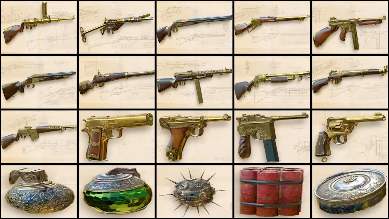 Strange Brigade - All Weapons Showcase