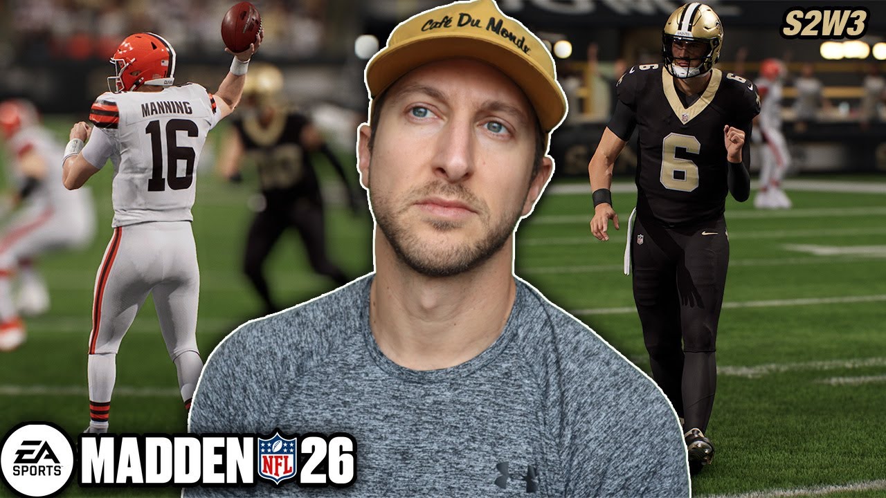 Tyler Shough vs Arch Manning! | Saints vs. Browns | Madden 26 Saints Franchise Ep. 23