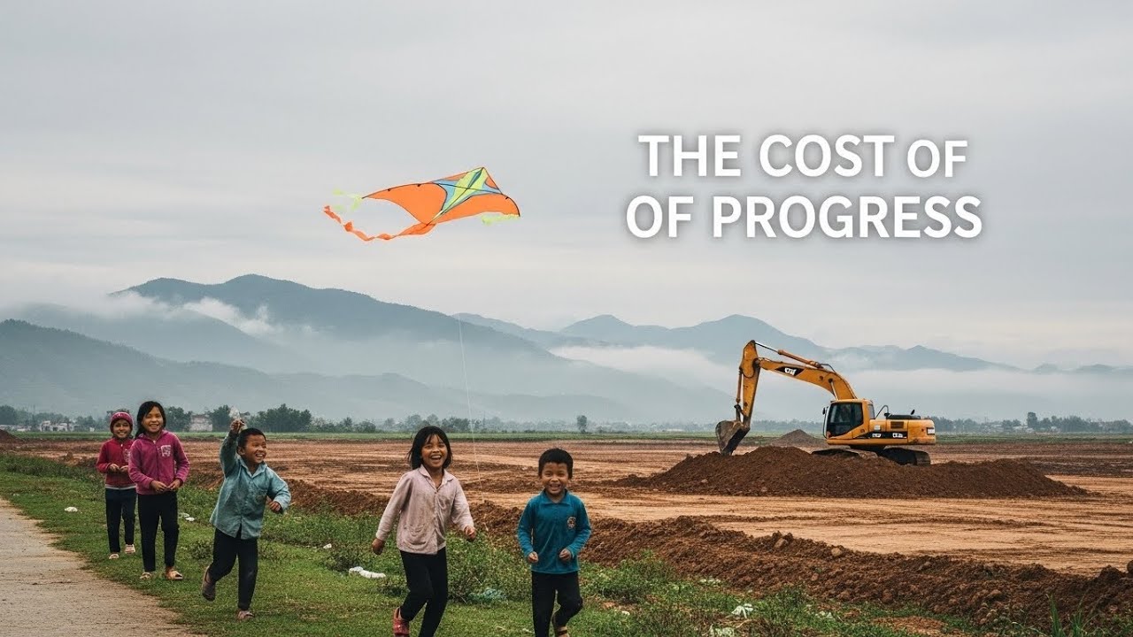 A Peaceful Countryside Lost to Time: When Excavators Shatter the Silence for Industrial Development