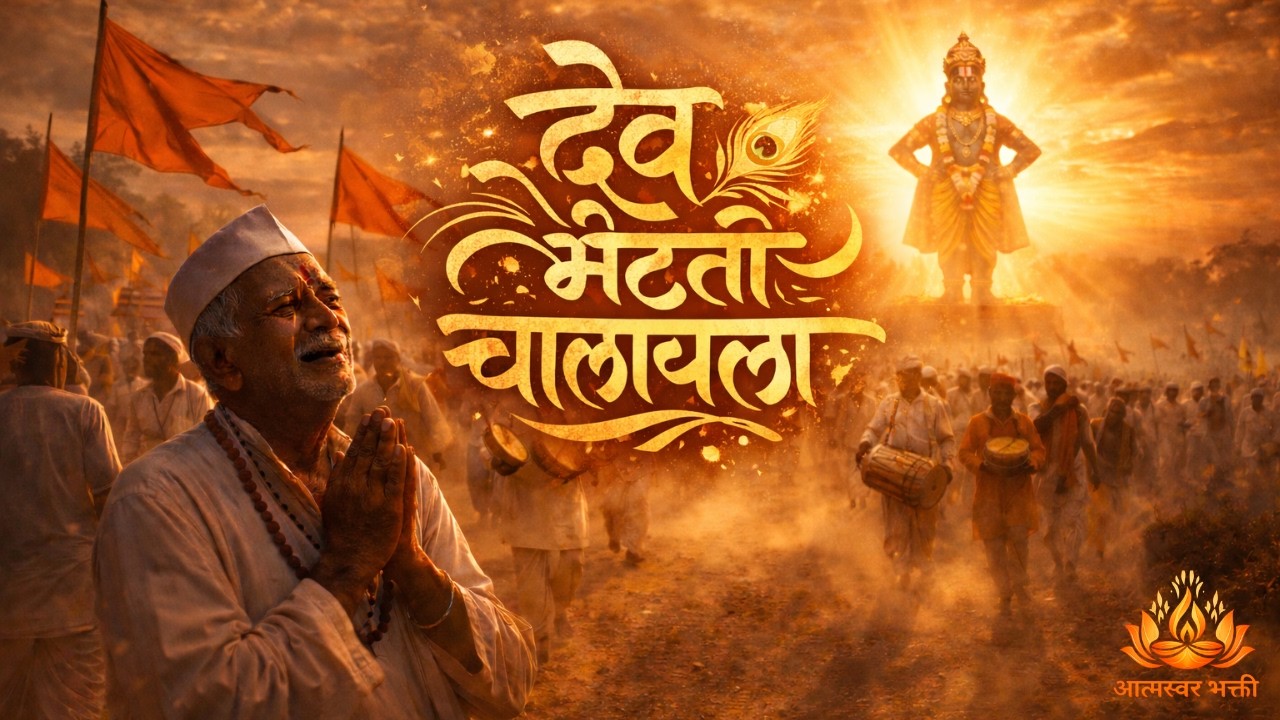 Marathi Vitthal Bhajan | देव भेटतो चालायला  | Aatmaswar Bhakti | Original भक्तिगीत