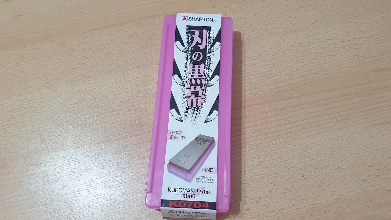 Shapton Kuromaku 5000 - Prezentare si testare