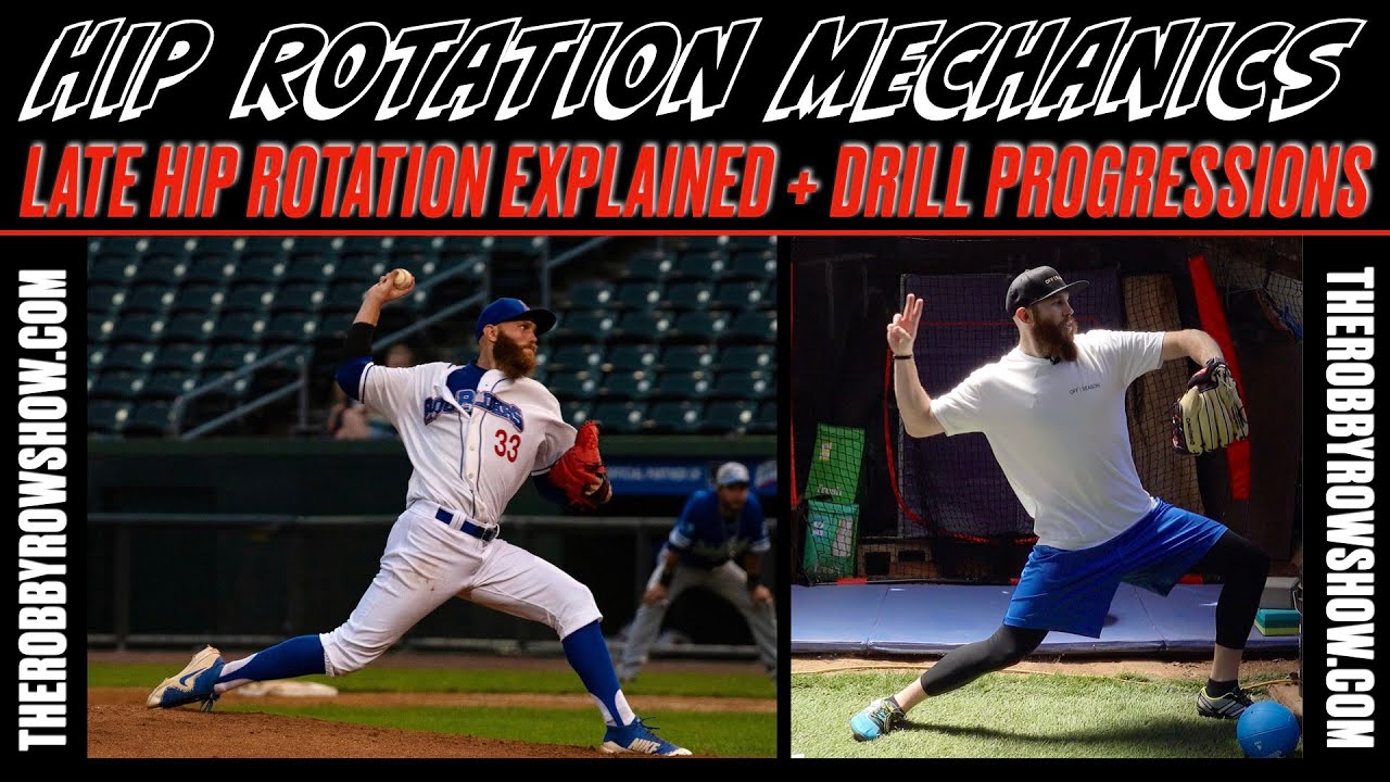 Late Hip Rotation + Authentic Hip/Shoulder Separation - Pitching Mechanics Breakdown