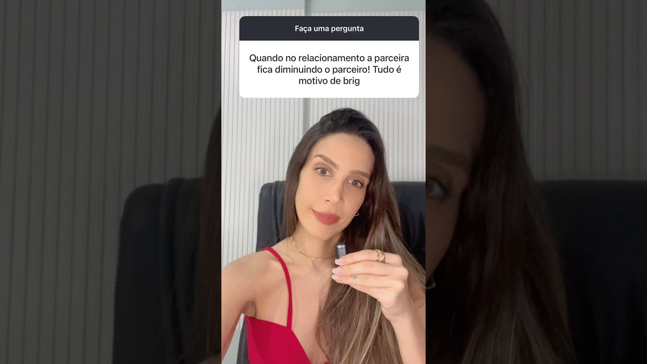 Relacionamento de adulto é diálogo e paciência. 