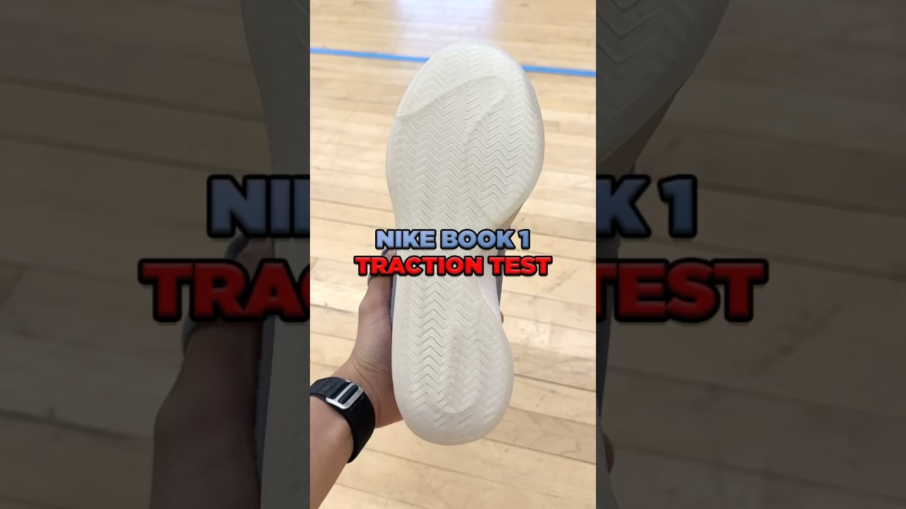 Nike Book 1 Traction Test! 📘🏀 