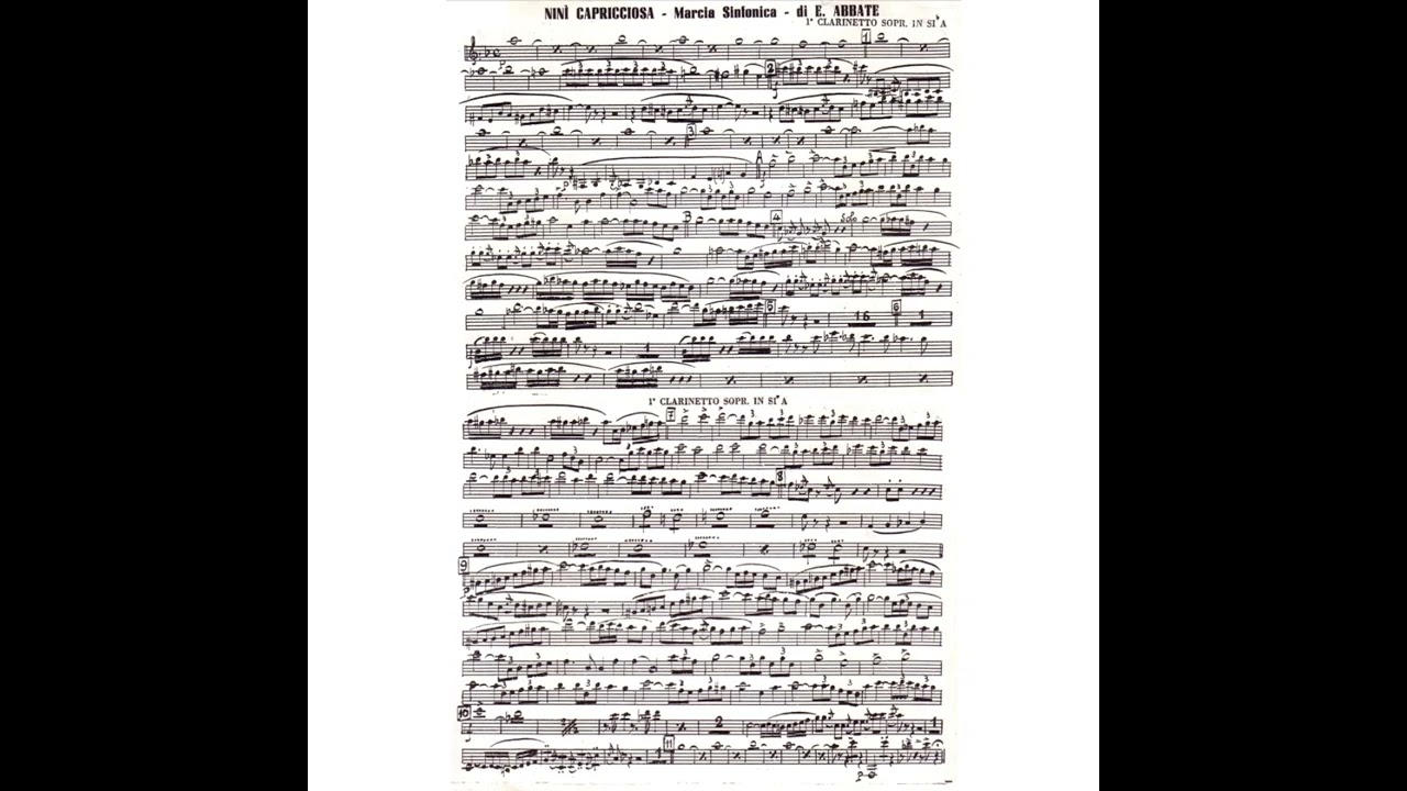Ninì Capricciosa - E.Abbate (Marcia sinfonica)
