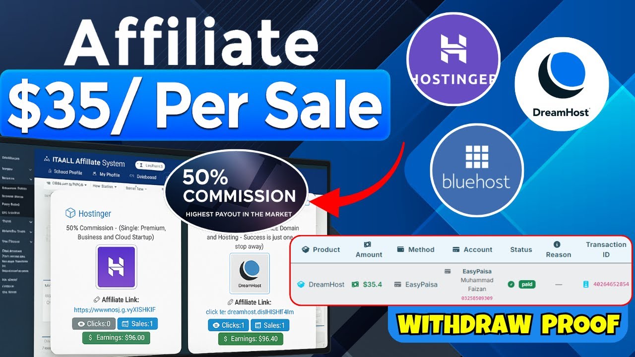 I Earned $35 in Just One Day Using This Affiliate Website | 100% Withdraw Live Proof