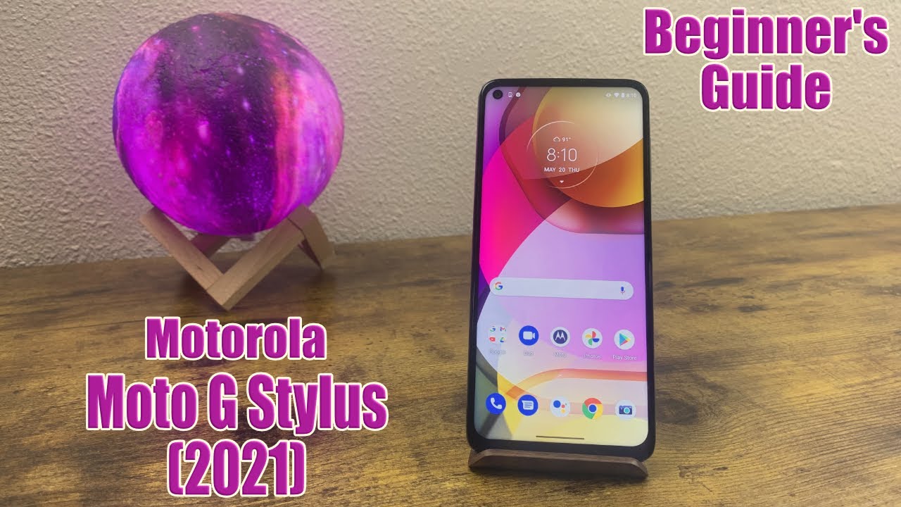 Motorola Moto G Stylus (2021) - Beginner's Guide