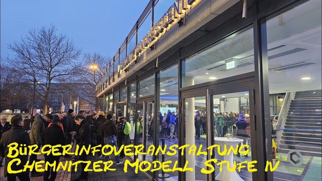 Bürgerinfoveranstaltung Chemnitzer Modell Stufe 4 - Alle Neuigkeiten und Informationen (28.01.2026)