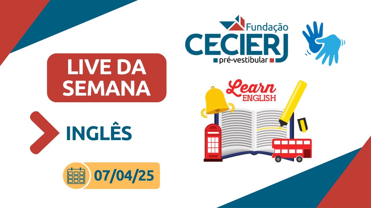 Live da Semana - Inglês