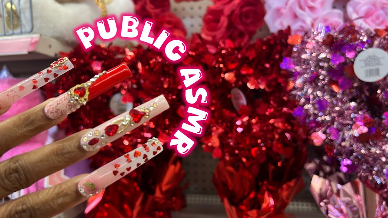 1 HR OF PUBLIC ASMR IN DOLLAR TREE | CHIT CHAT, LOFI, MINI MIC, CAMERA TAPPING, SCRATCHING & MORE! 