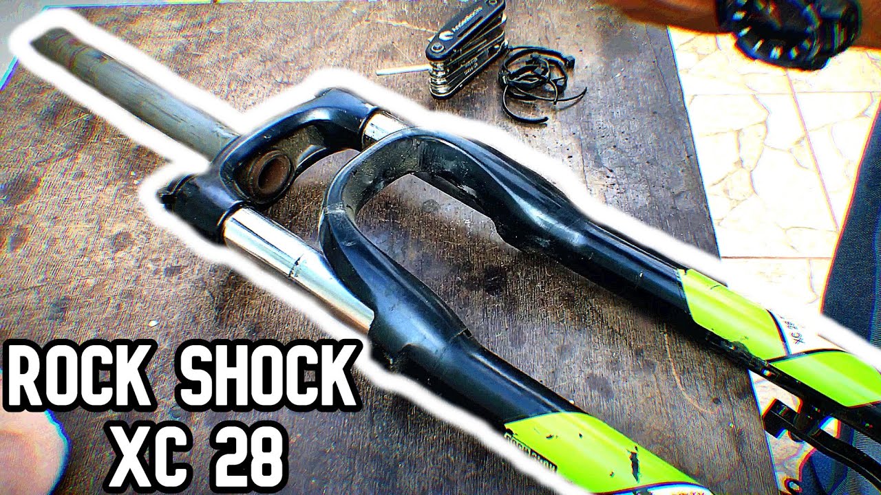 Mantenimiento a Suspensión de Mountain Bike. Horquilla Rock Shock Xc 28.