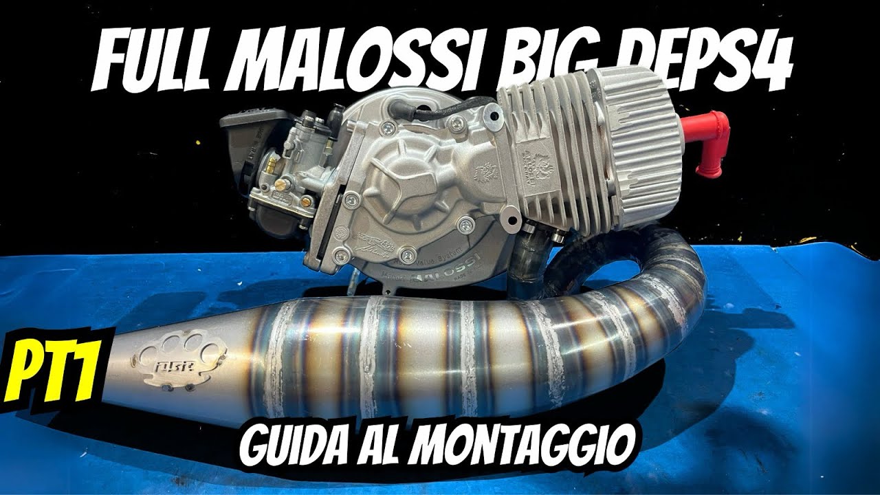 Guida Al Montaggio Malossi BIG DEPS 4 Piaggio Moped