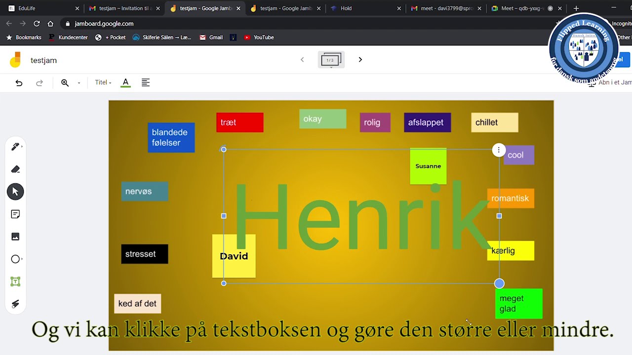 Jamboard - introduktion for kursister