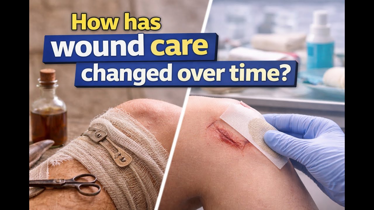 How has wound care changed over time?