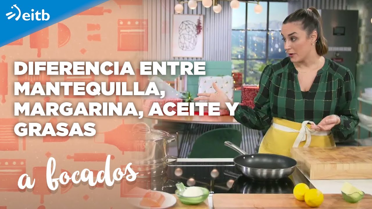Mantequilla, margarina, aceite, grasas vegetal y grasa animal ¿qué diferencia hay?¿cuál es mejor?