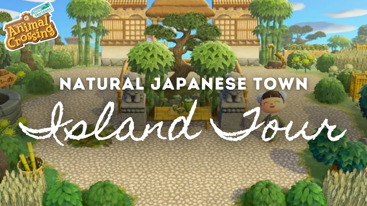 This Island Tour Feels Like a Studio Ghibli Film | Animal Crossing New Horizons Island Tour
